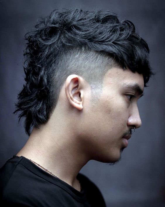 Controlled Burst Mohawk with Tapered Edges