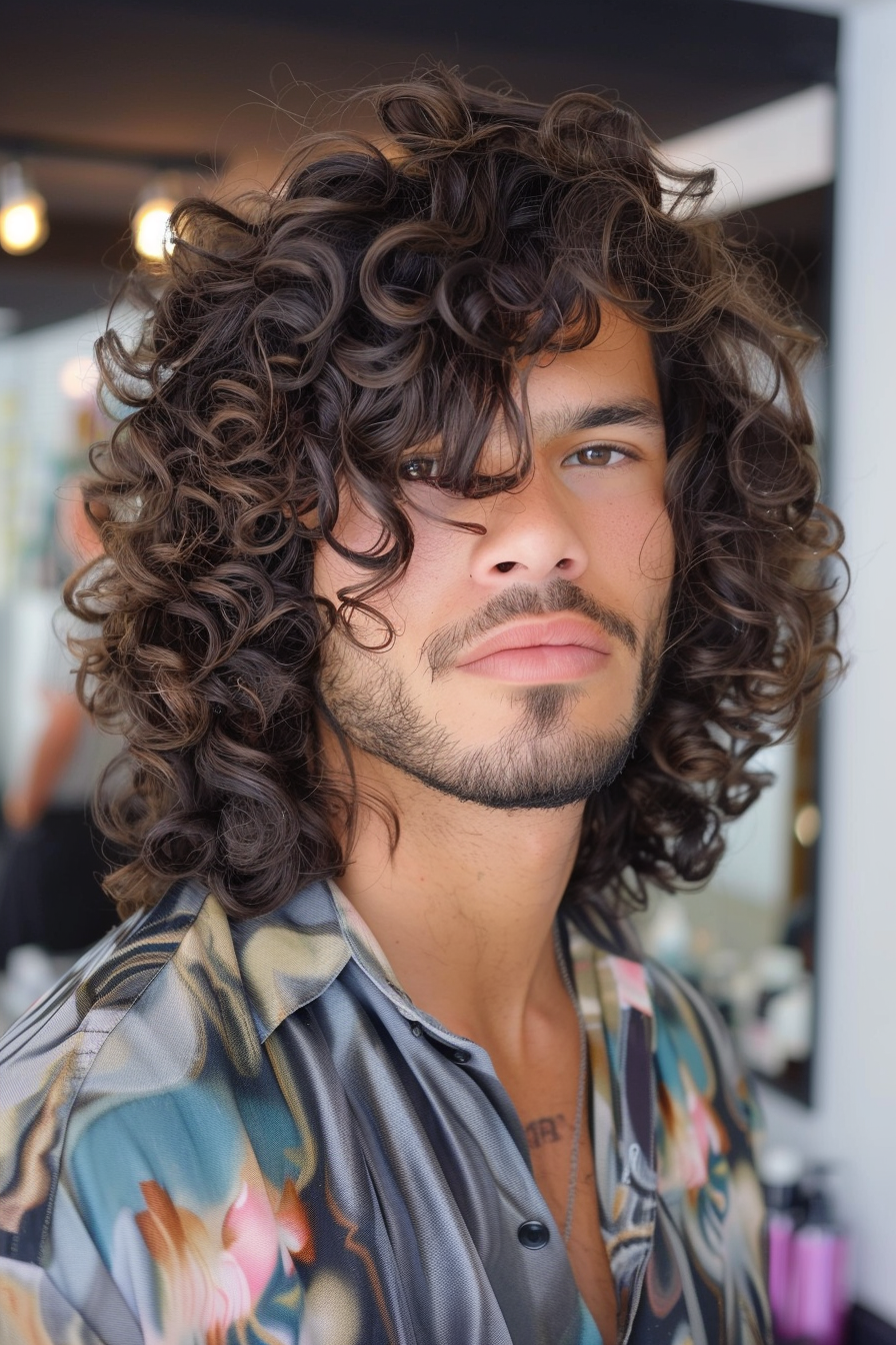 Long Curly Shag