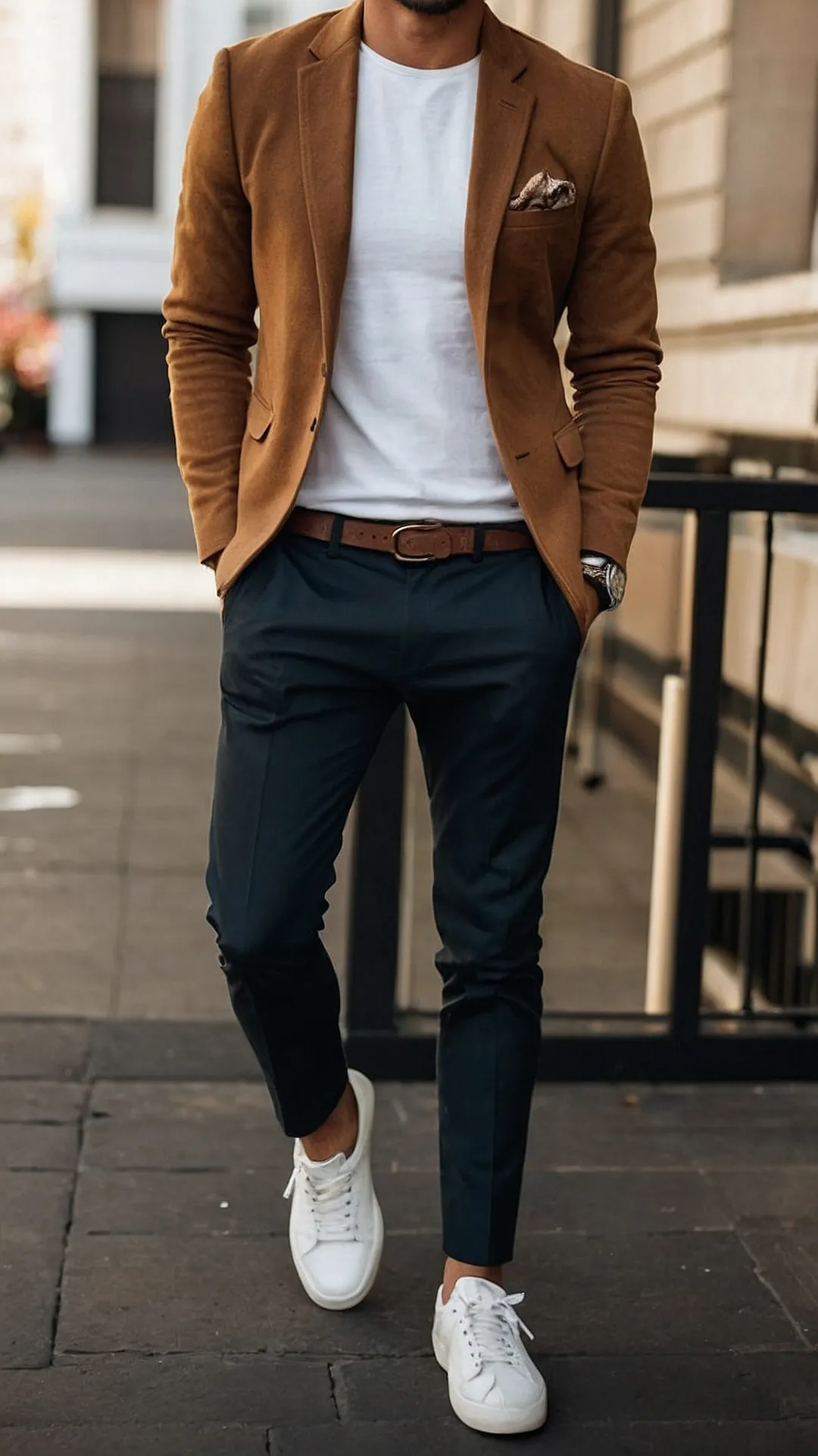 Chore Henley Jacket with Heavy Denim