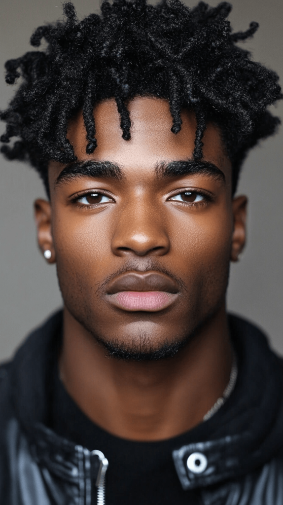 Tapered Twists with Shaved Design
