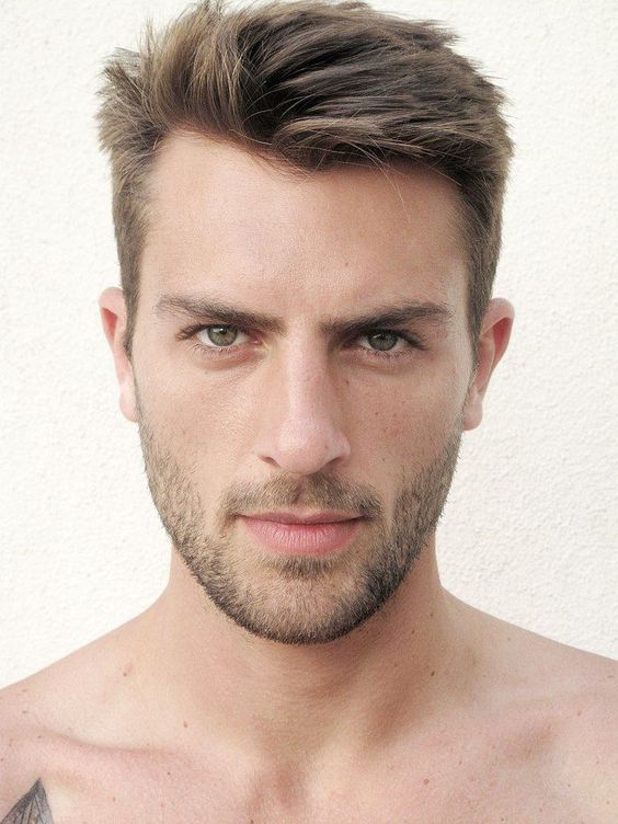Slick Pompadour with a Full Medium Beard