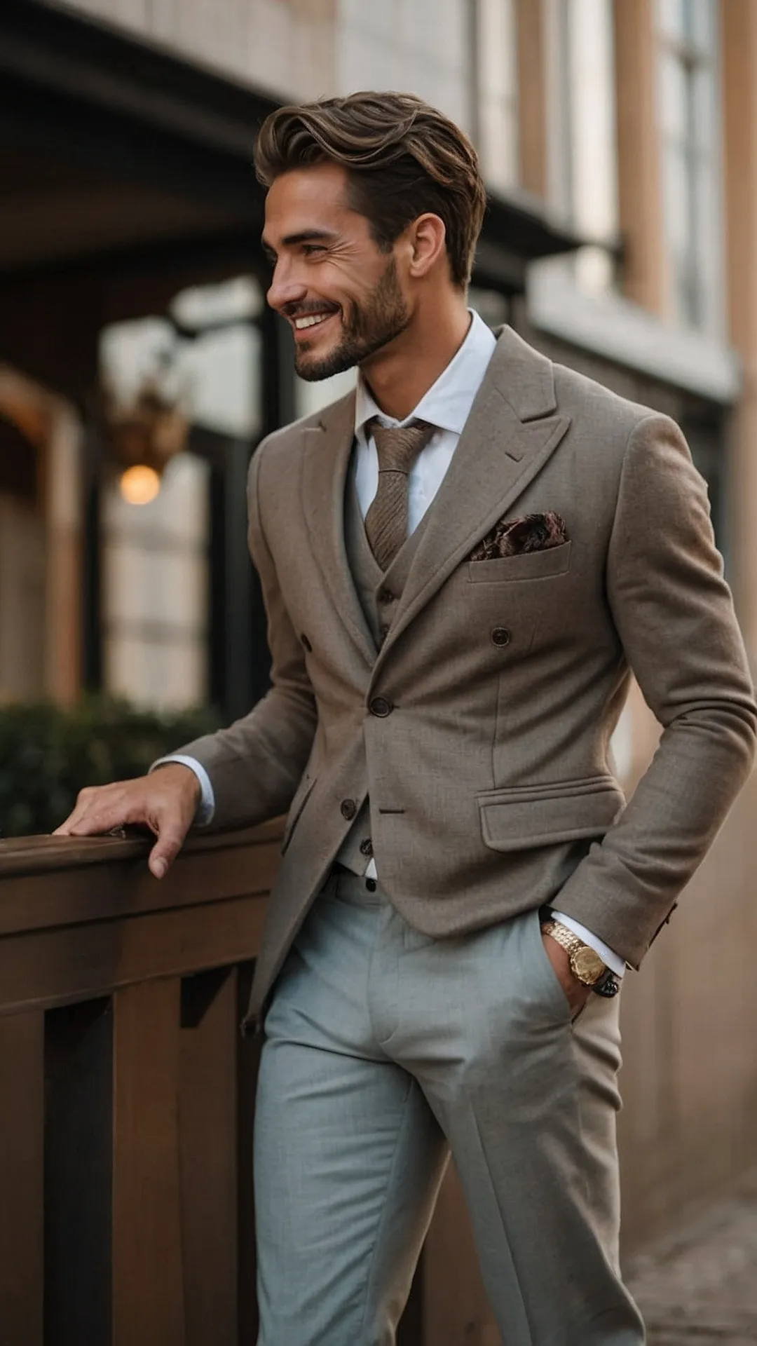 Quarter Zip Sweatshirt and Skinny Jeans