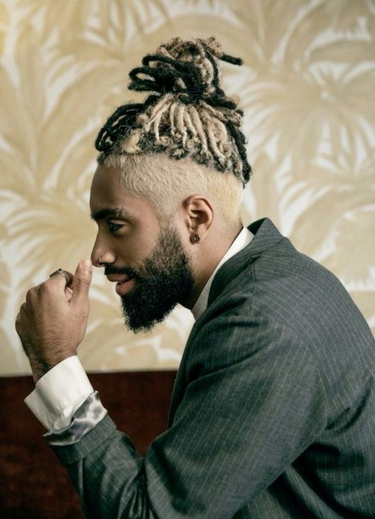 Medium-Length Twists with Undercut Edge