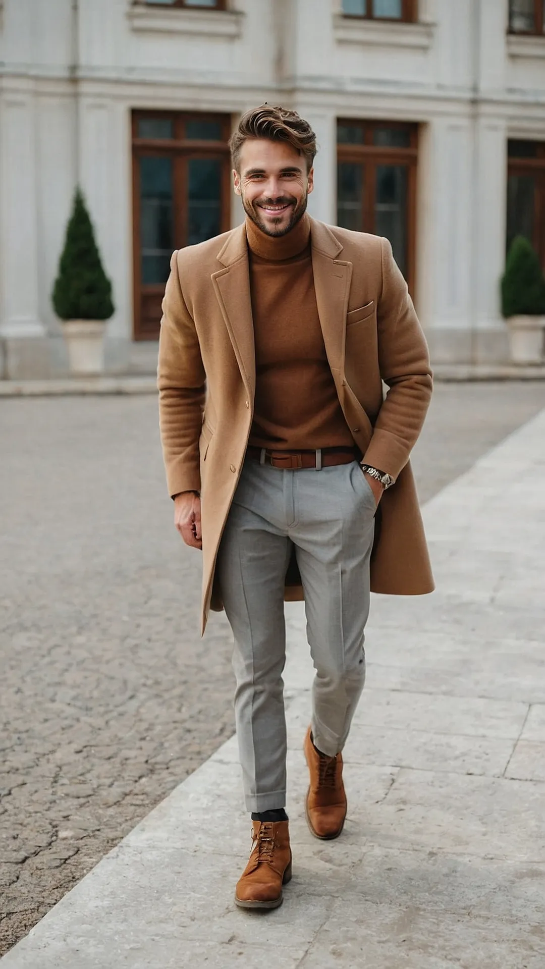 Textured Layers with a Corduroy Jacket