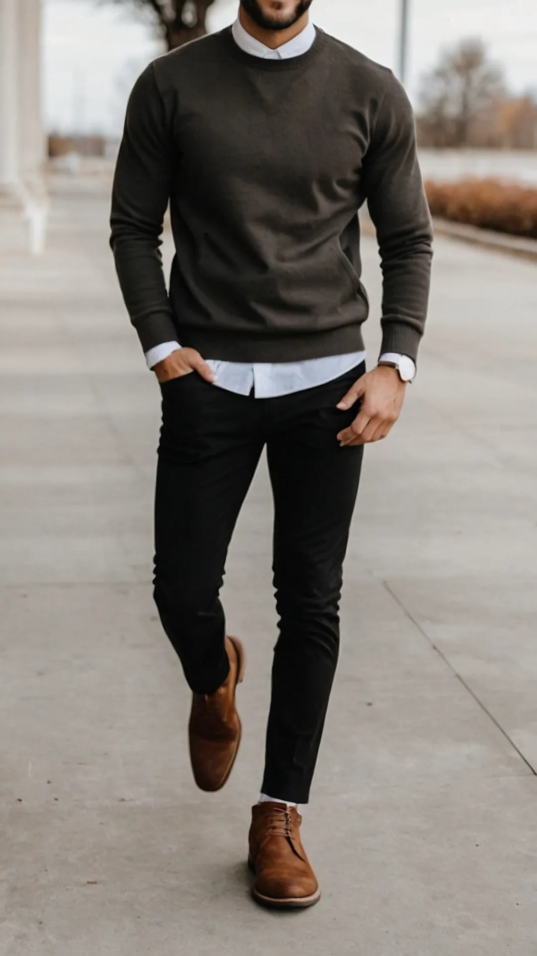 Elevated Casual Look with Flannel