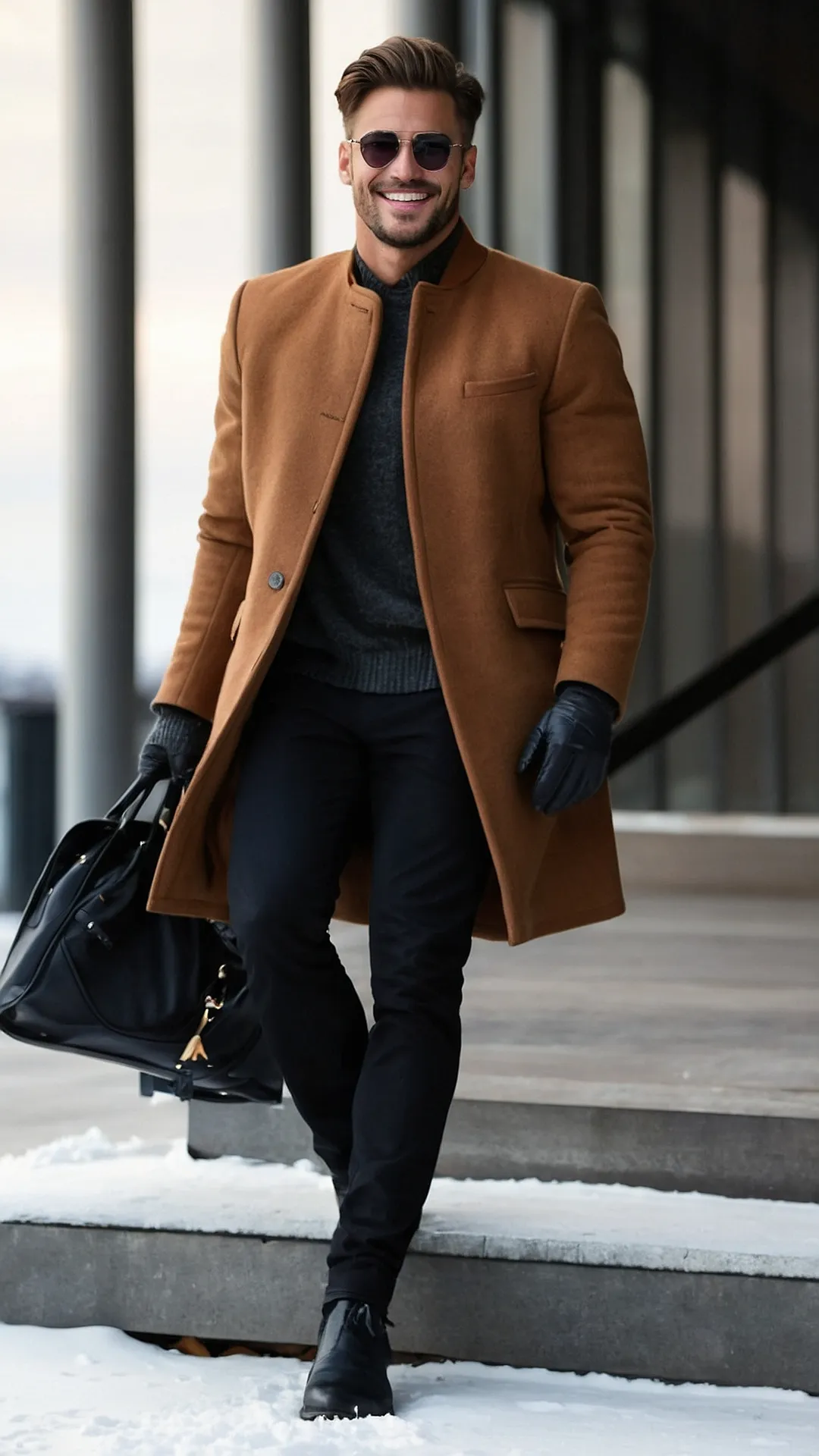Warm Autumn Layers with Outdoor Energy