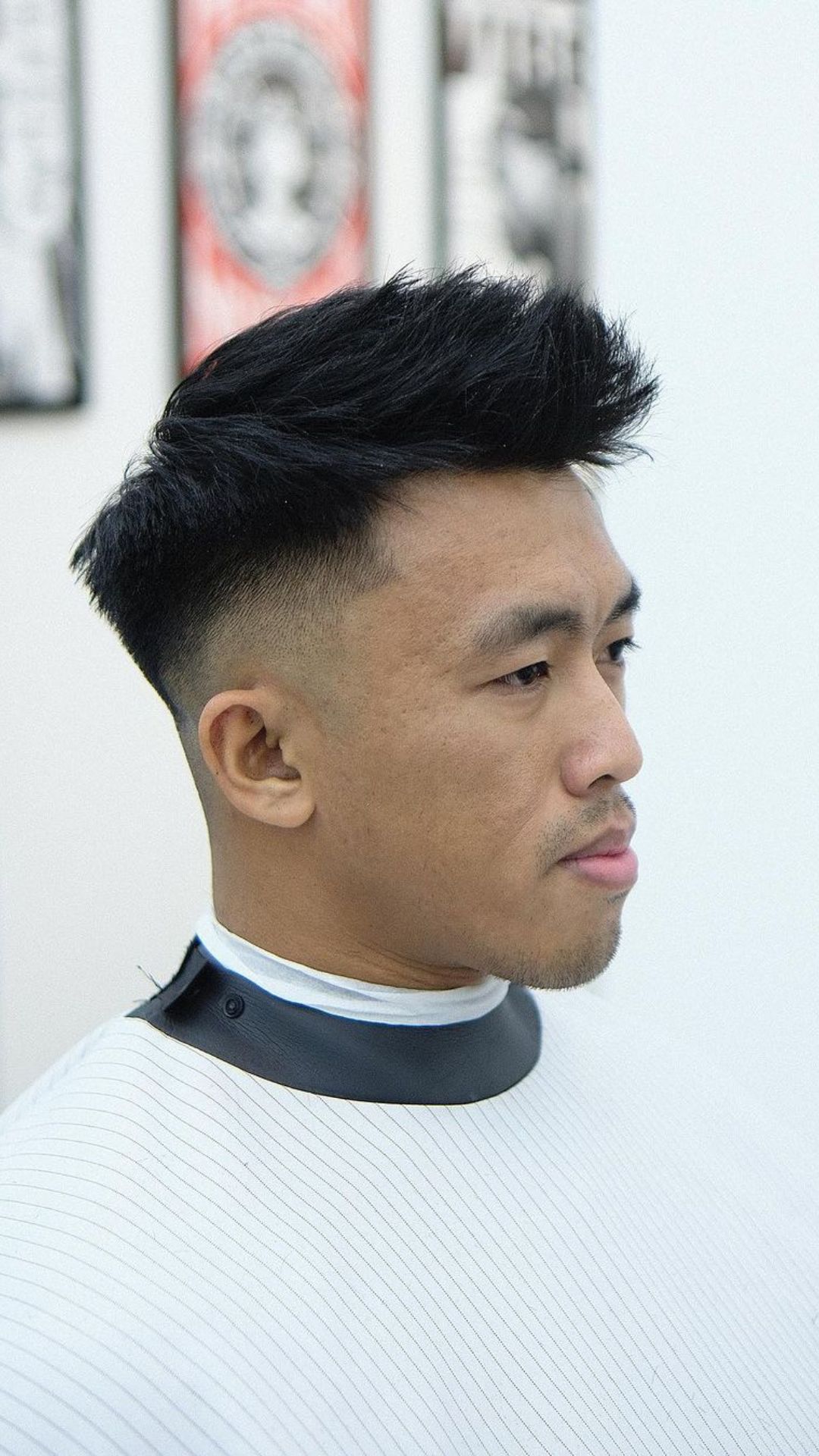 Faux Hawk with Textured Fringe