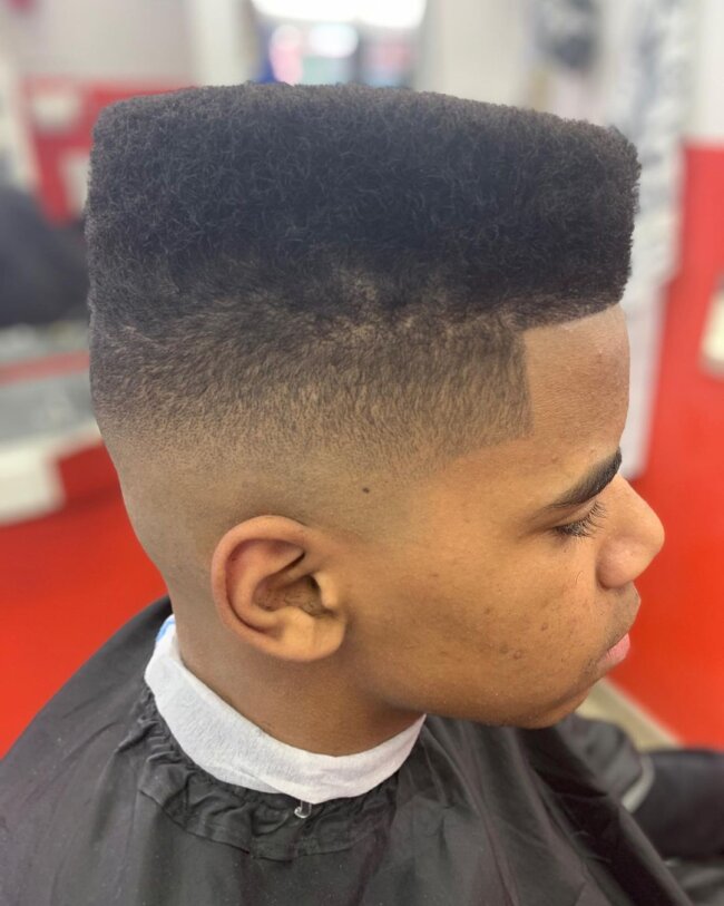 Flat Top with Precision Fade