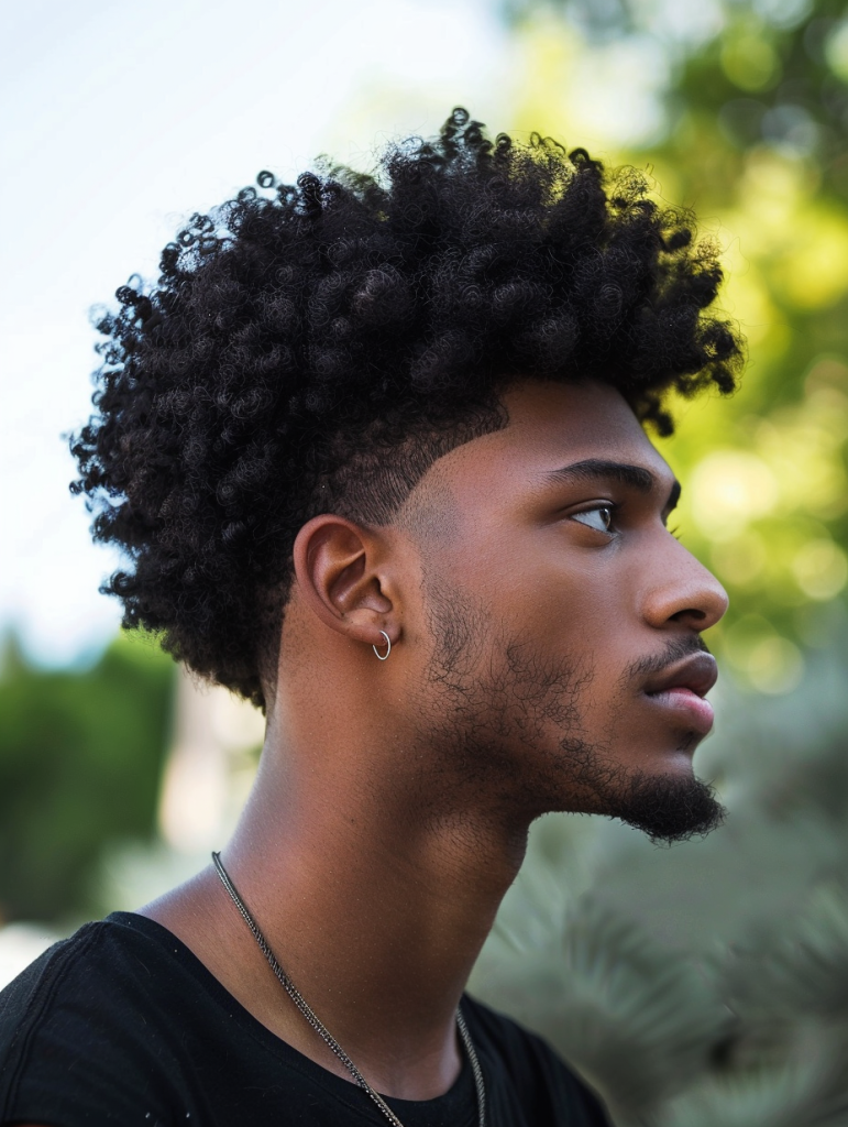 Sleek Low Fade with Wavy Texture