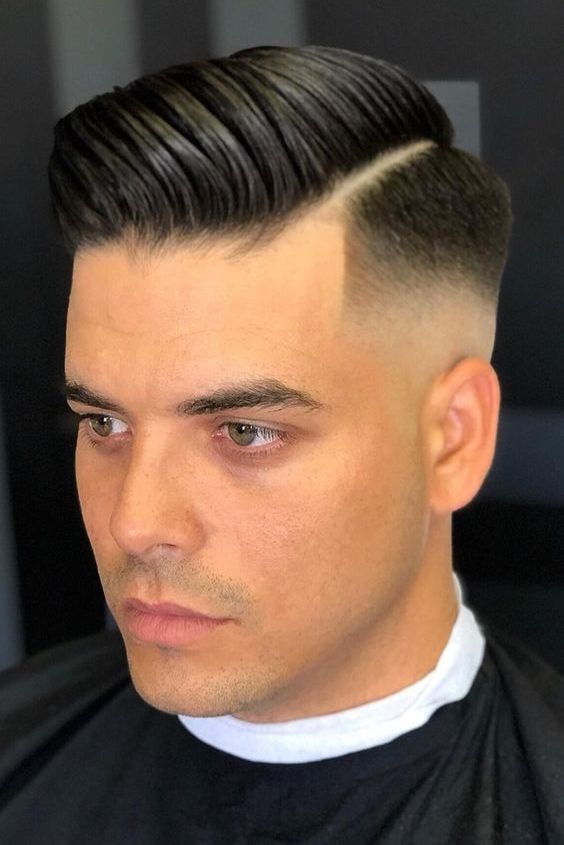 The Comb-Over Fade