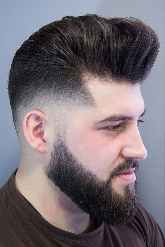 The Pompadour Fade