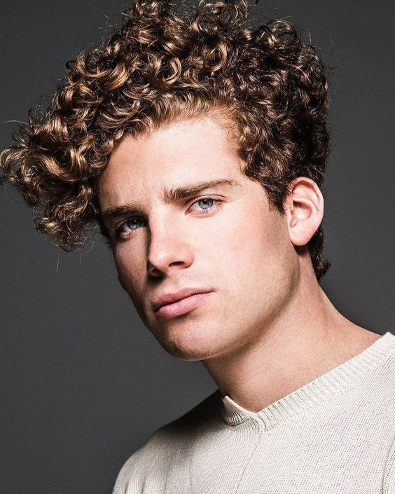 The Side-Swept Curl