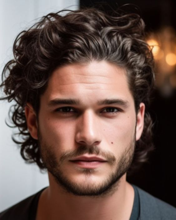 The Slicked Back Curl