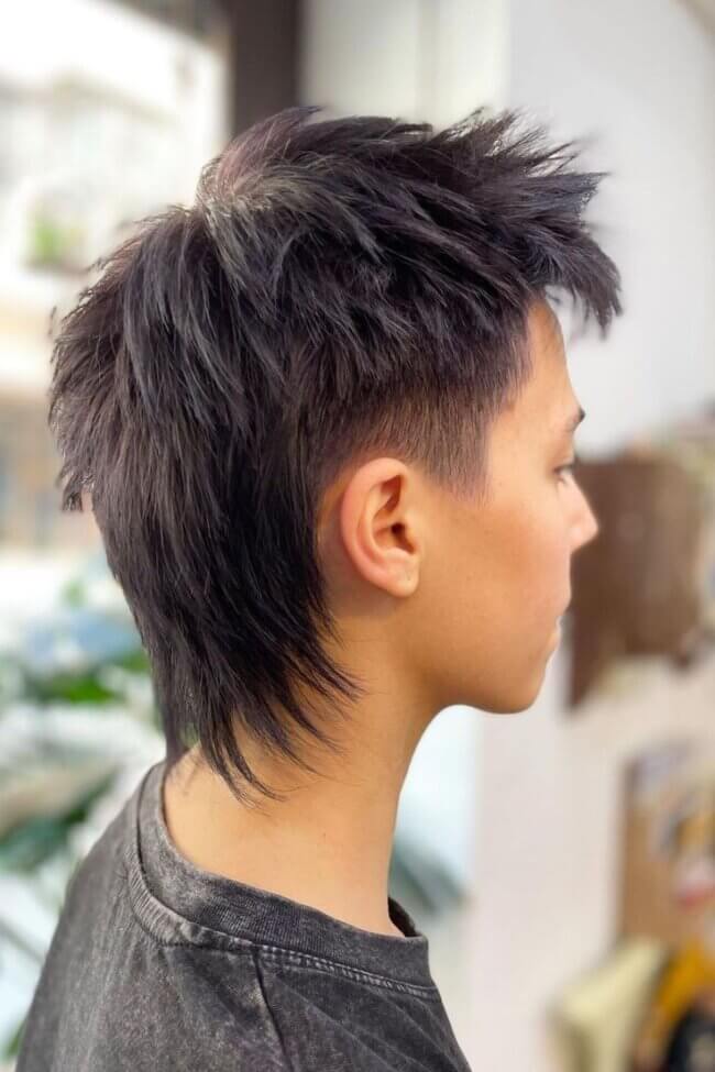 Vortex Mohawk Wolf Cut