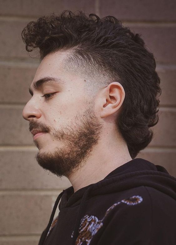 Voluminous Faux Hawk with Ashy Undertones
