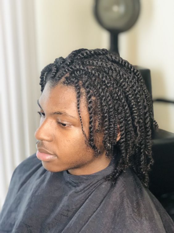 Textured Twists with Short Sides