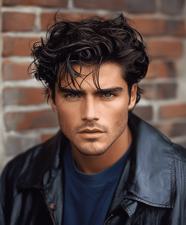 Edgy 90s-Inspired Waves with Undercut