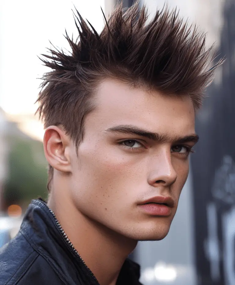 Dynamic Undercut with Edgy Spiky Texture