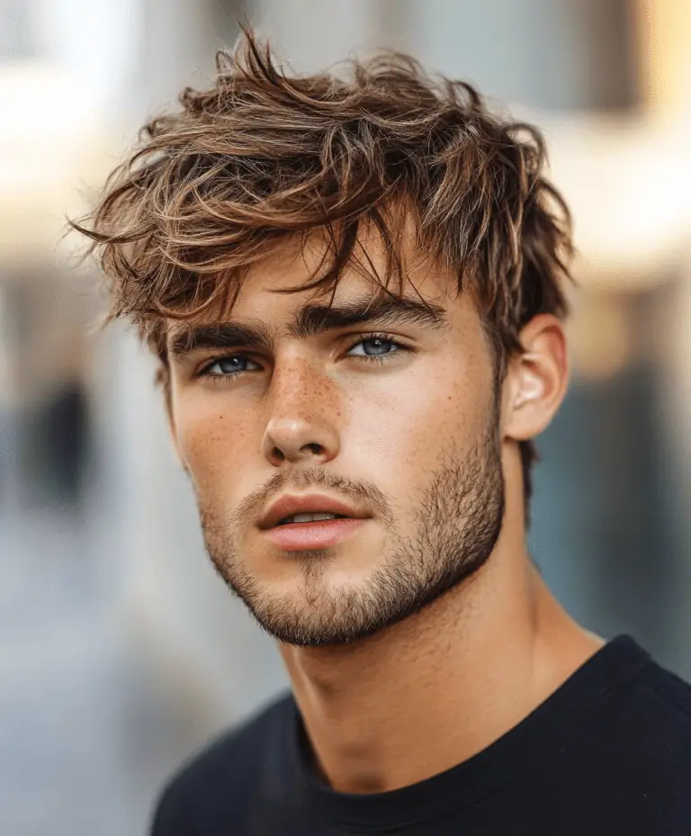 Textured Fringe with Square Face Appeal