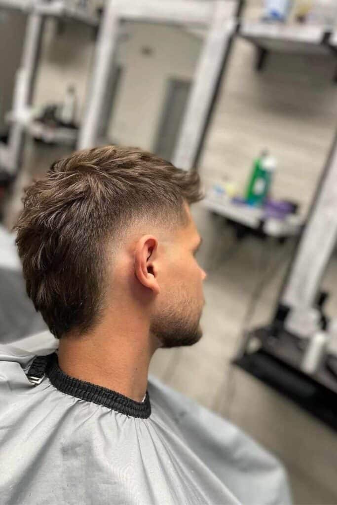 Faux Hawk with Extended Mullet and Undercut