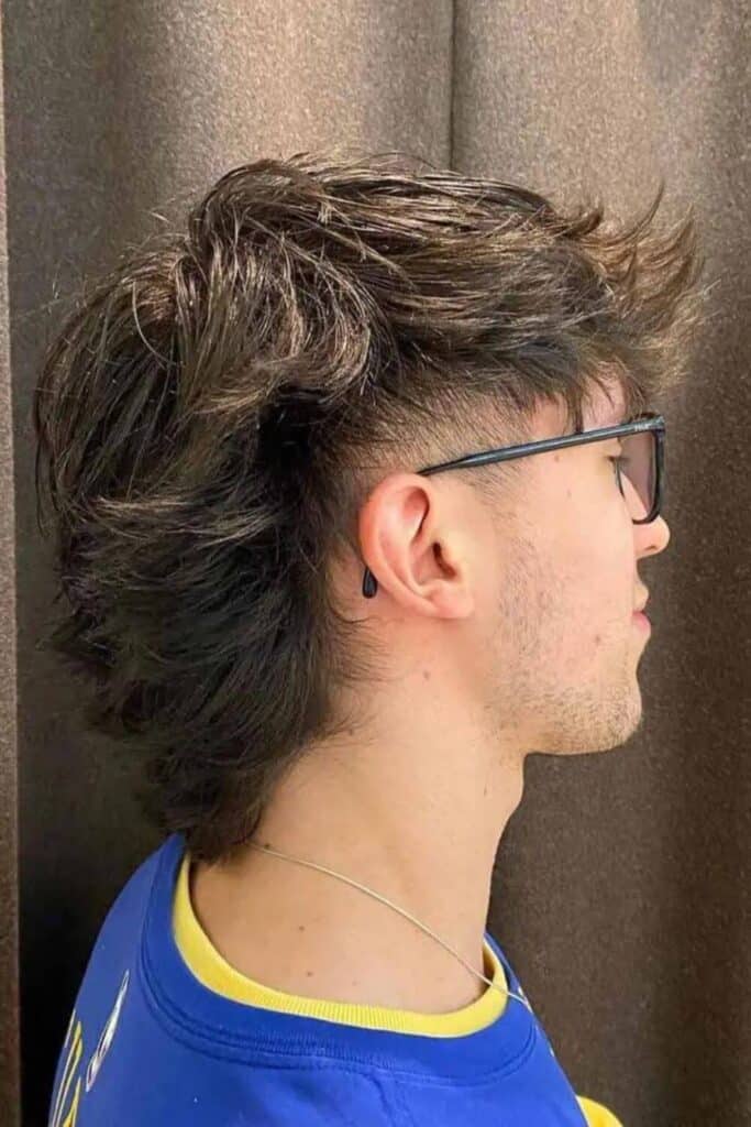 Modern Faux Hawk with Blended Highlights